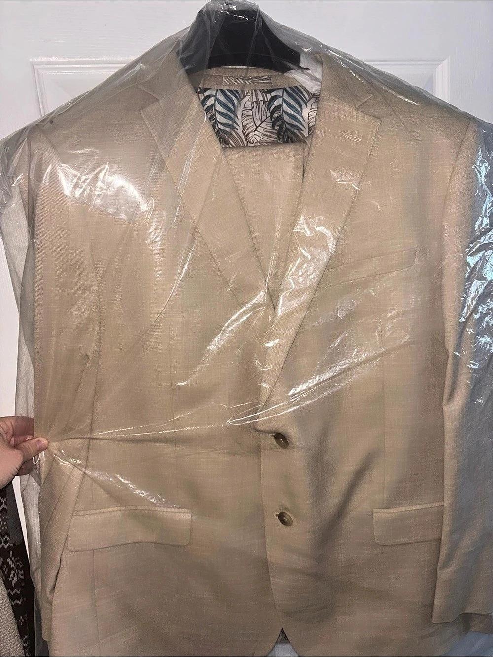 Tip Top Men's Brown Linen Blazer